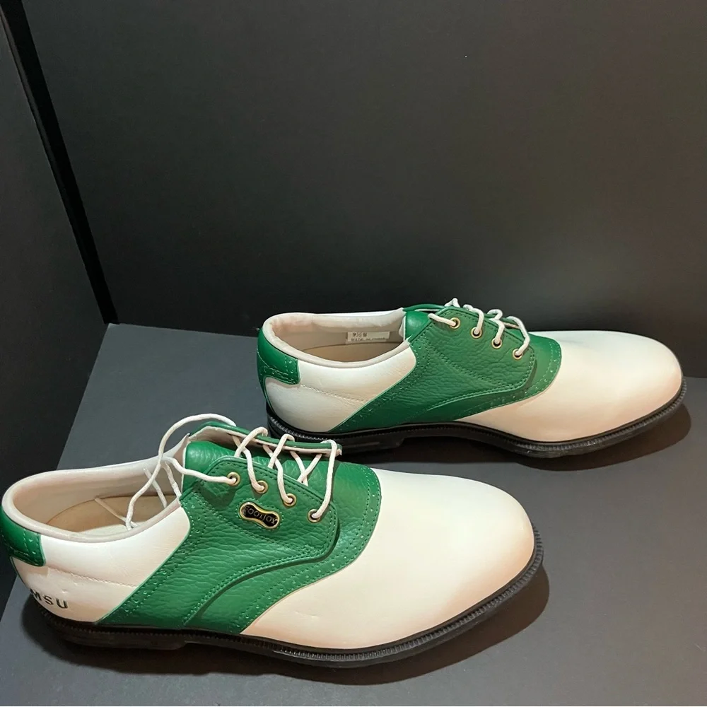 Footjoy MyJoys Traditions Series Golf Shoes Michigan State Custom 9.5 M